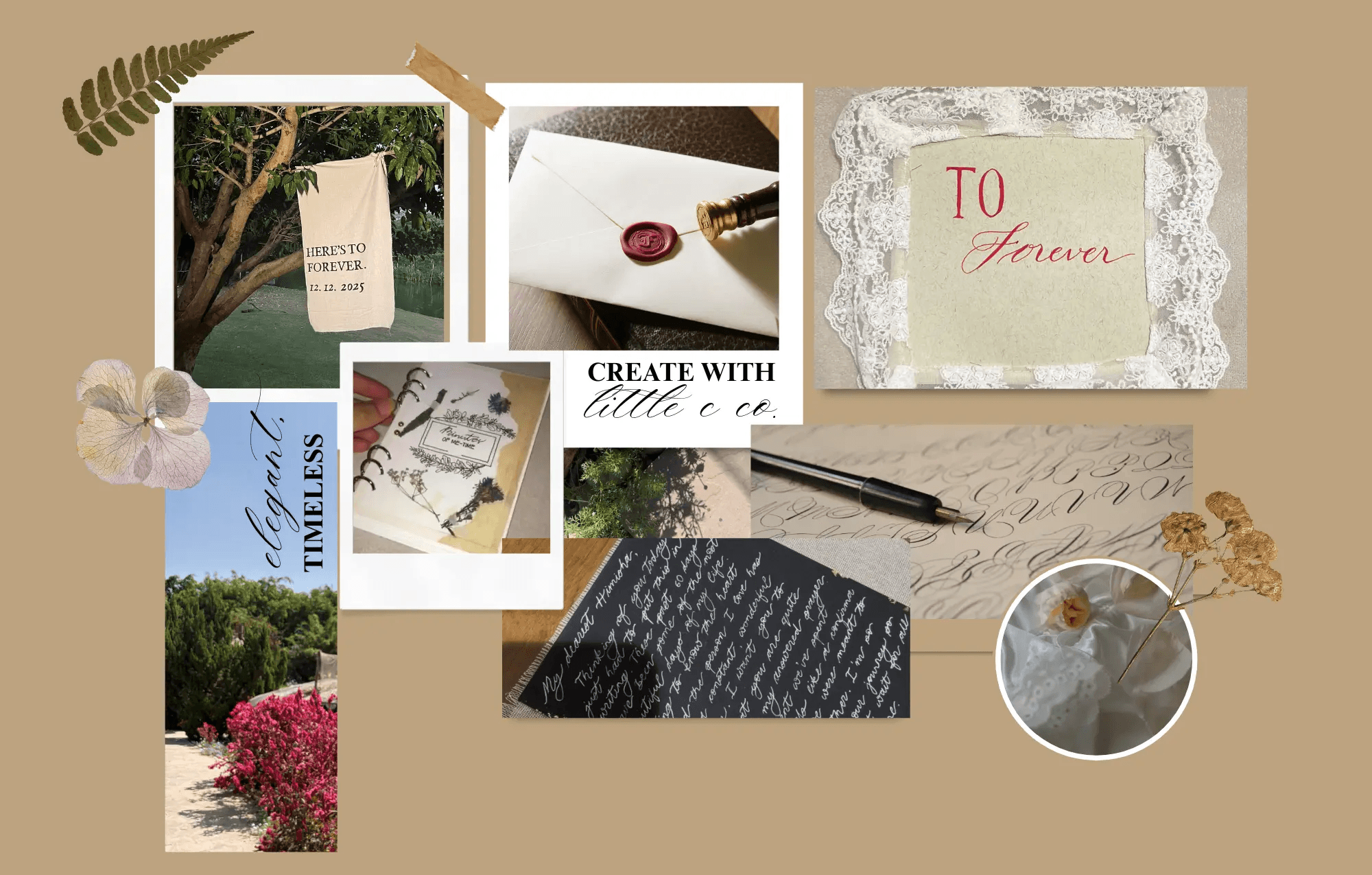 Elegant, timeless handmade creations by little c co.